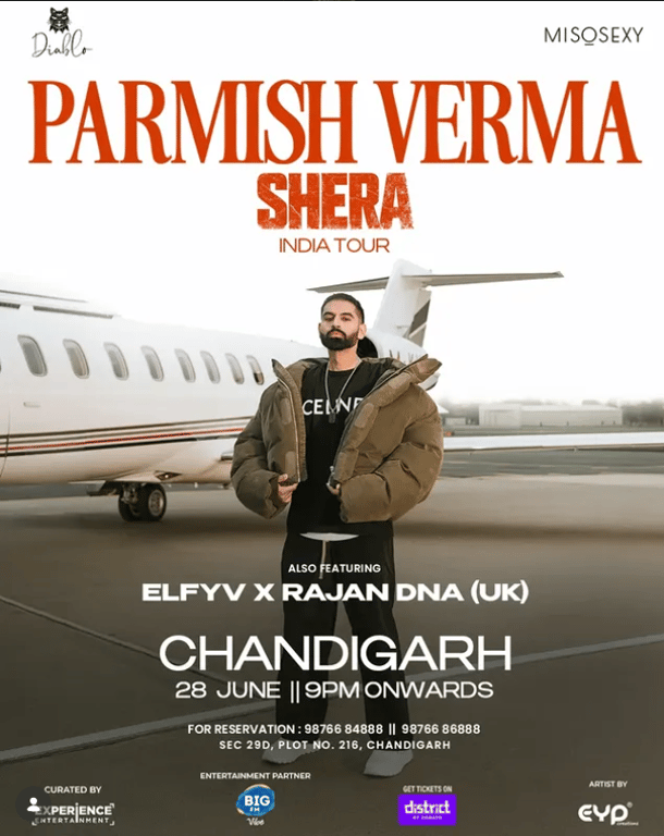 Parmish Verma Shera India Tour