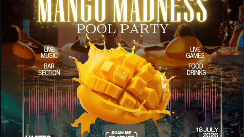 Mango Madness Pool Party