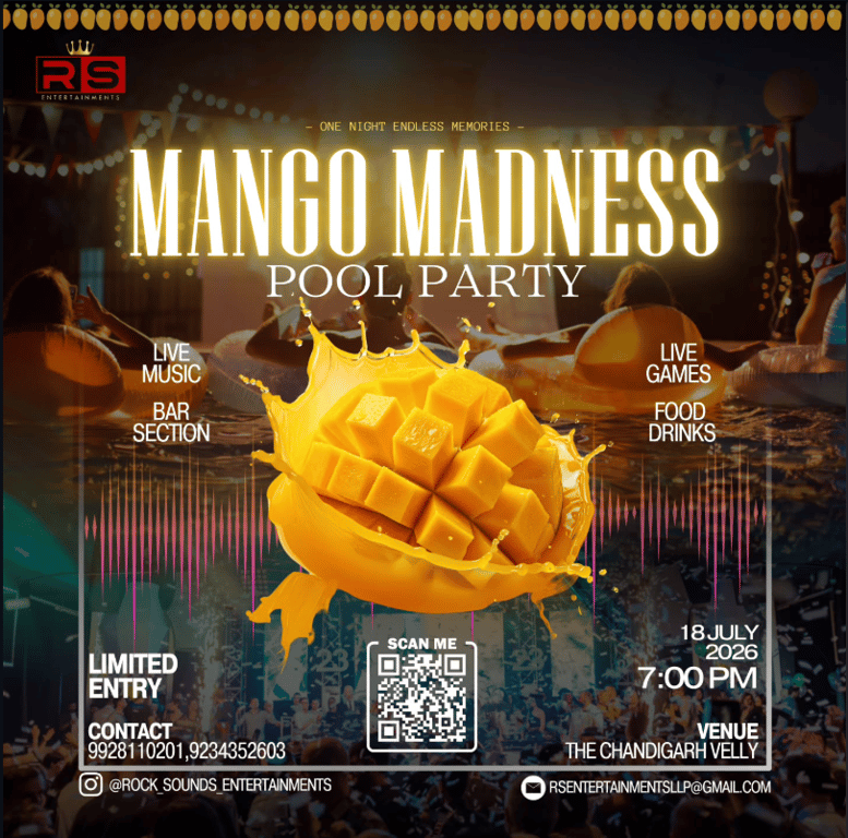 Mango Madness Pool Party