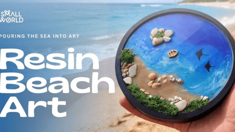 Resin Beach Art