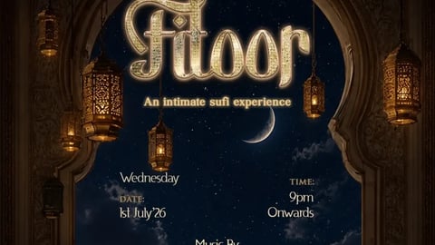 Fitoor An intimate Sufi Experience