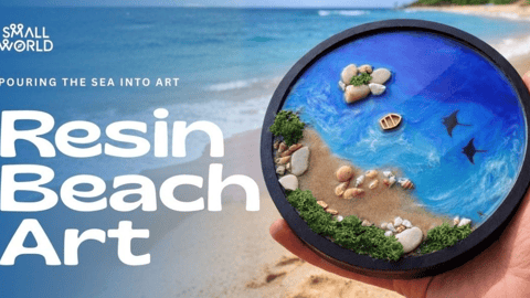 Resin Beach Art