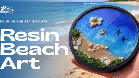 Resin Beach Art