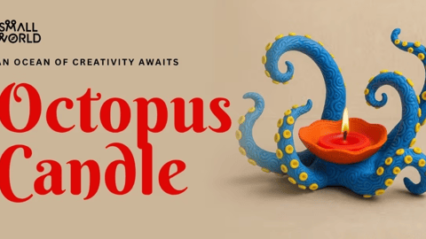 Octopus Candle