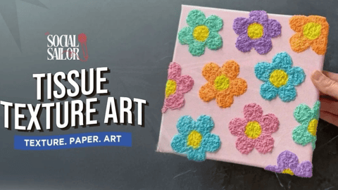 Tissue Texture Art Date