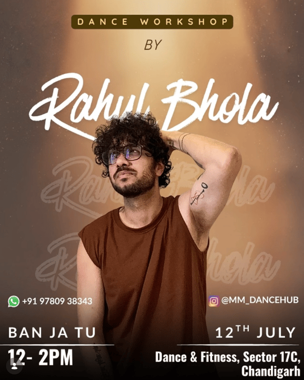Dance Workshop by Rahul Bhola