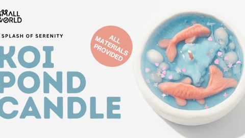 Koi Pond Candle
