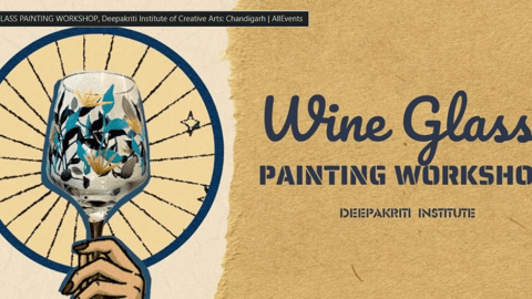 WINE GLASS PAINTING WORKSHOP