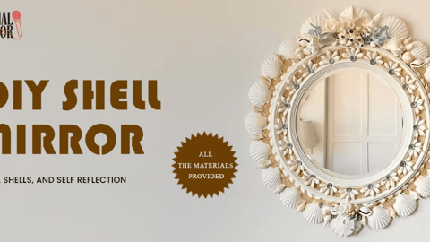 DIY Shell Mirror