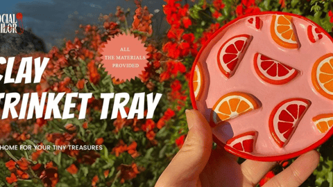 Clay Trinket Tray Date