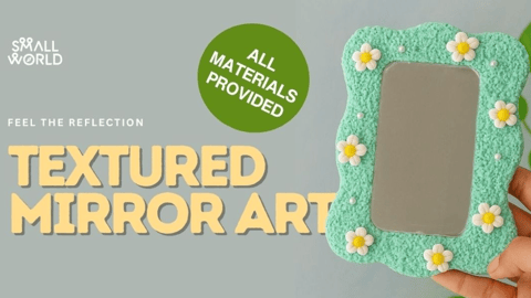Textured Mirror Art