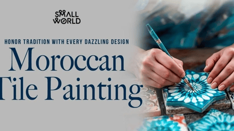 Moroccan Tile Painting