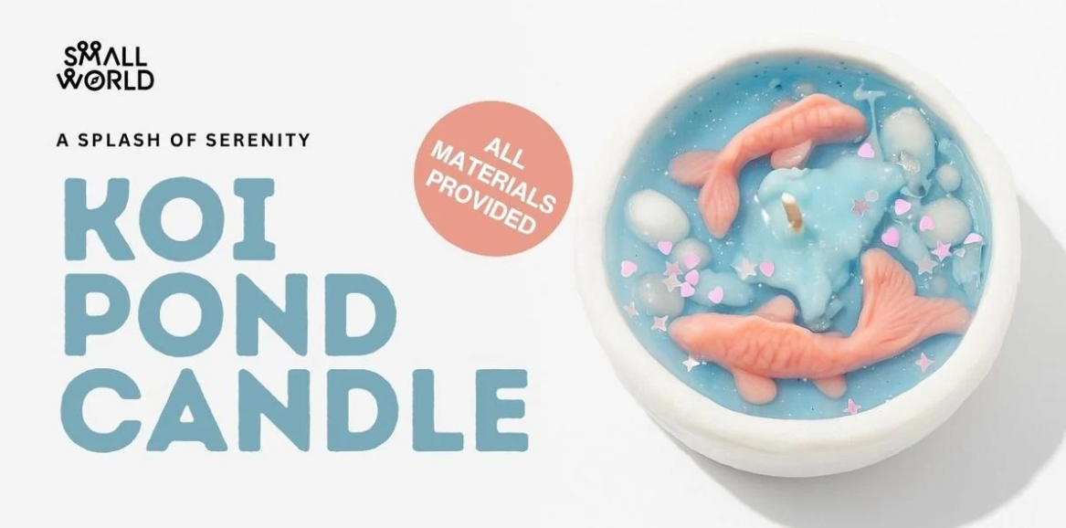 Koi Pond Candle