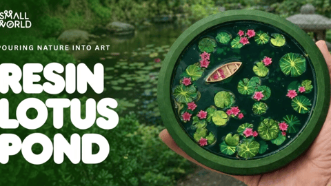 Resin Lotus Pond