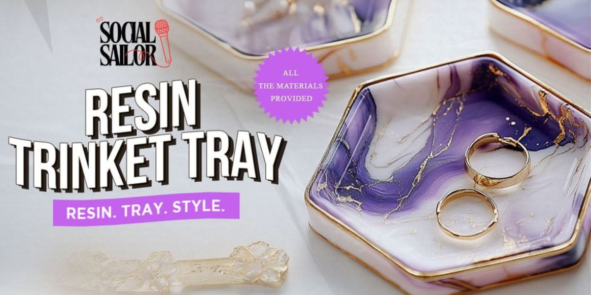 Resin Trinket Tray Date