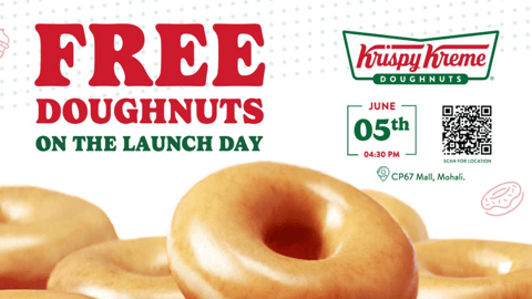 Krispy Kreme Chandigarh Launch Party