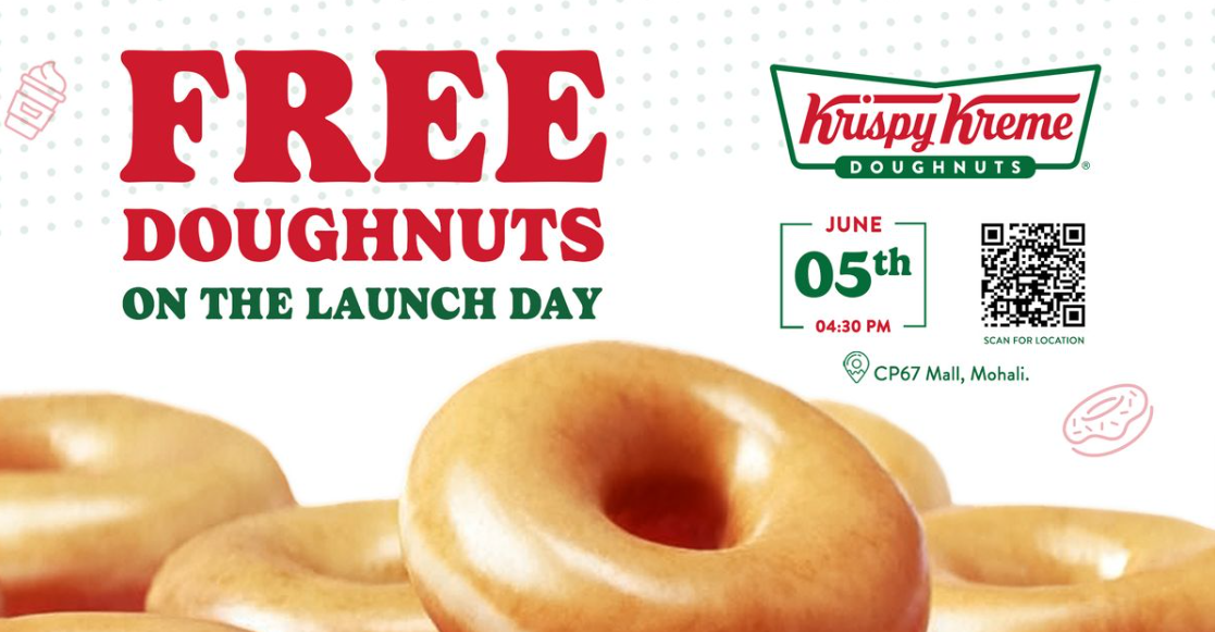 Krispy Kreme Chandigarh Launch Party