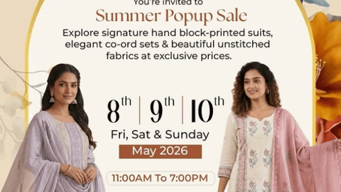 Summer popup Sale