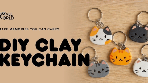 DIY Clay Keychain