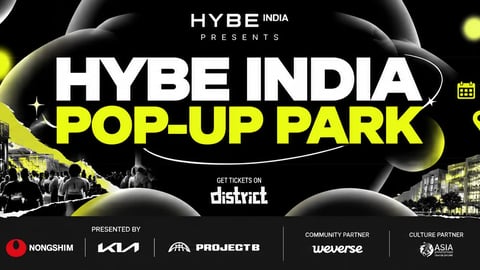 HYBE India Pop-Up Park