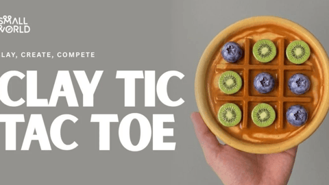 Clay Tic Tac Toe