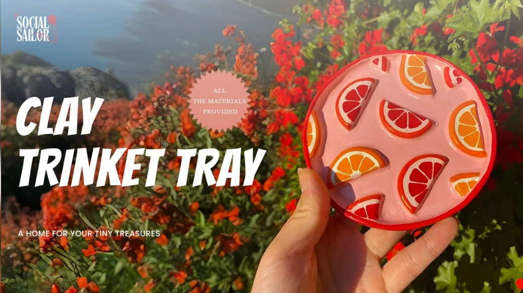Clay Trinket Tray Date