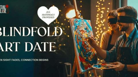 Blindfold Art Date
