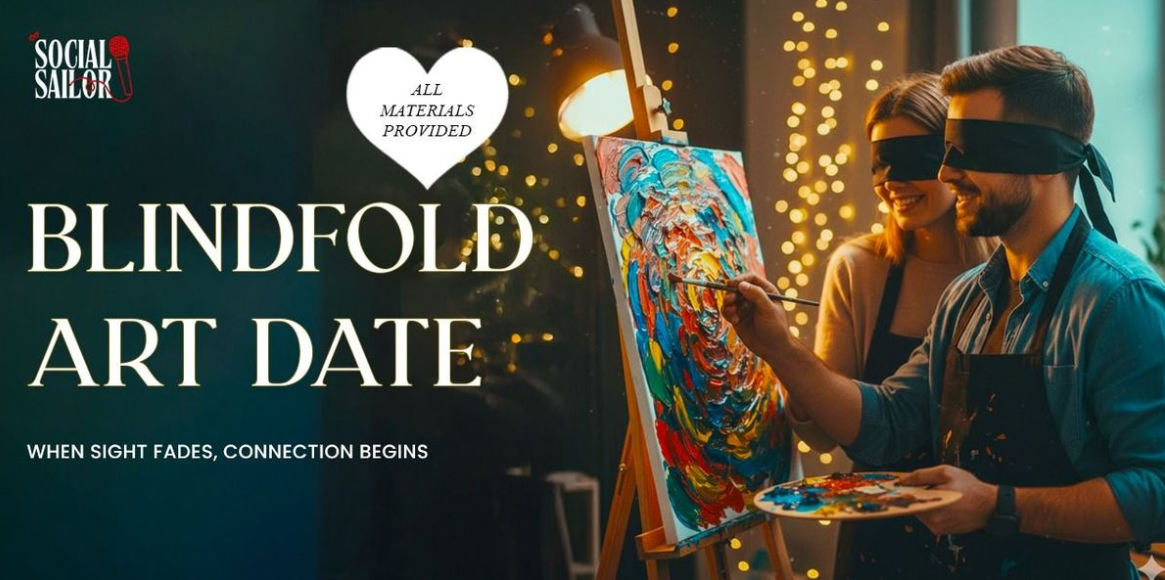 Blindfold Art Date