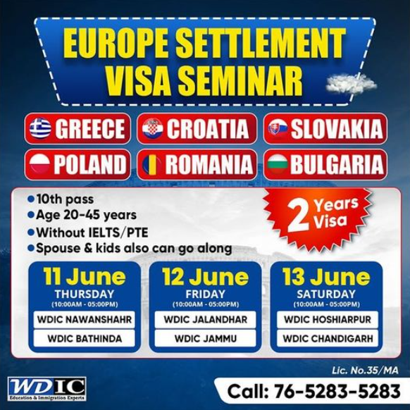 Europe Settlement Visa Seminar - 2-Year Visa