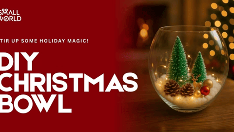 DIY Christmas Bowl