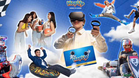 HOPUP ADVENTURE BLAST – TRAMPOLINE, VR & MORE