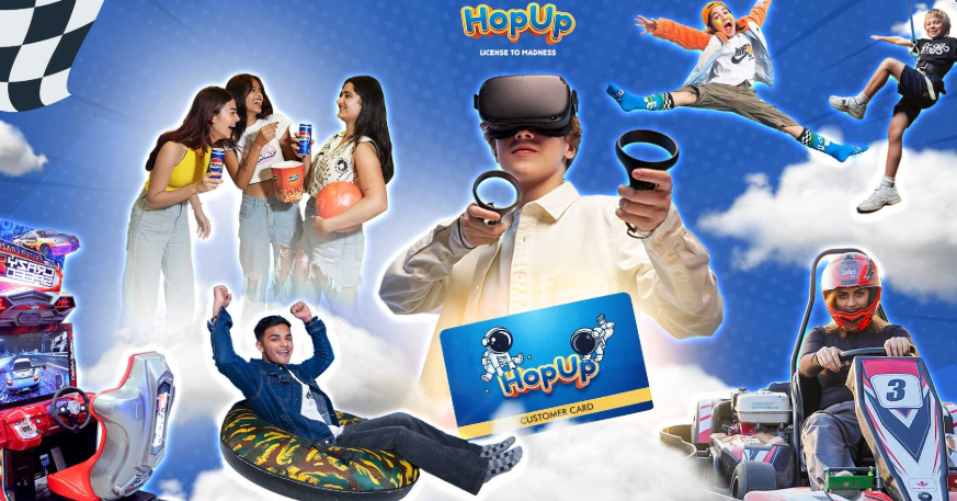 HOPUP ADVENTURE BLAST – TRAMPOLINE, VR & MORE