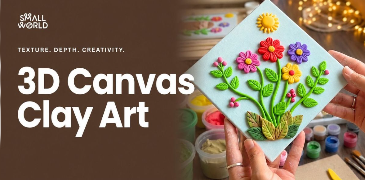3D Canvas Clay Art