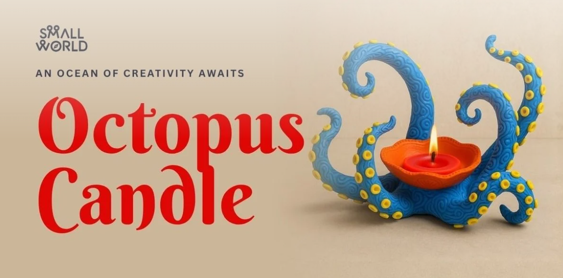 Octopus Candle
