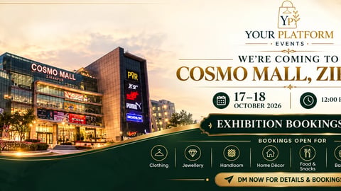We're Coming to Cosmo Mall Zirakpur
