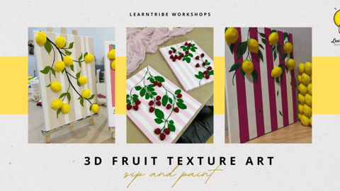 3D Fruit Texture Art