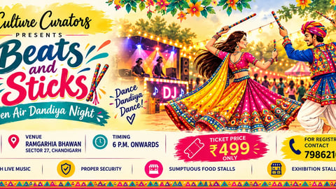 Dandiya Mahotsav | Chandigarh | 17 Oct 2026