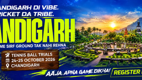 Chandigarh Di Vibe Cricket Da Tribe