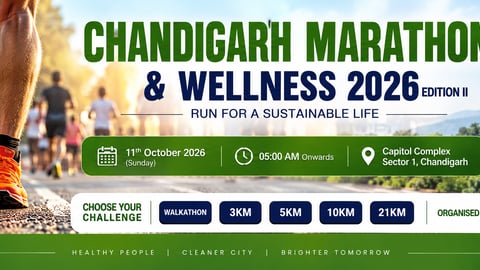 CHANDIGARH MARATHON & WELLNESS 2026 | EDITION 2