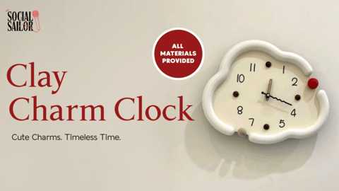 Clay Charm Clock