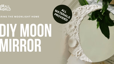 DIY Moon Mirror