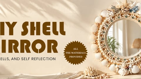 DIY Shell Mirror