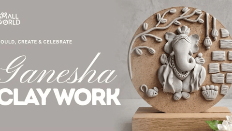 Ganesha Clay Work