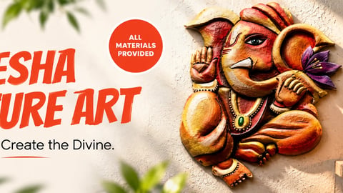 Ganesha Texture Art