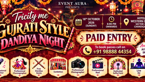 Gujrati Style Dandiya Night