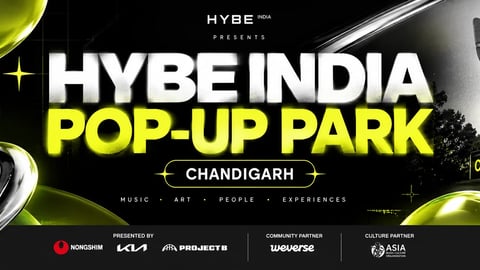 HYBE India Pop-up Park