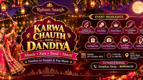 Karwa Chauth With Dandiya