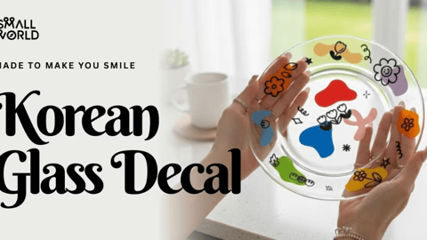 Korean Glass Decal
