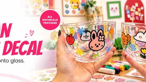Korean Glass Decal