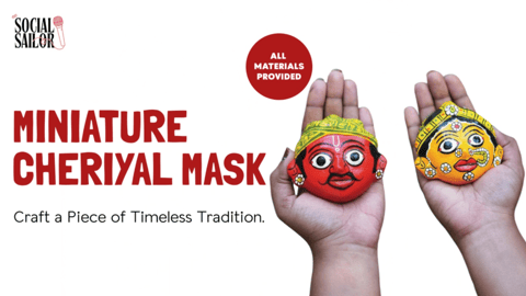 Miniature Cheriyal Mask